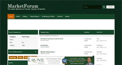 Desktop Screenshot of marketforum.com