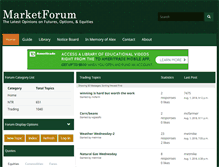 Tablet Screenshot of marketforum.com